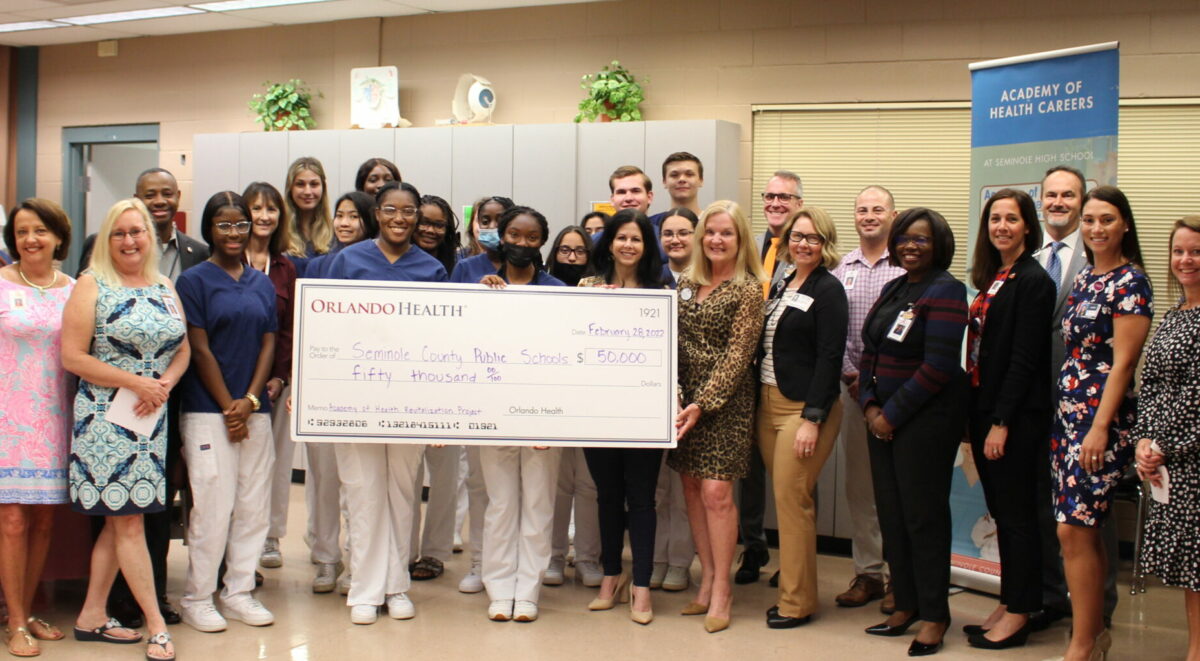 Orlando Health Invests in Future Healthcare Workers The Foundation for